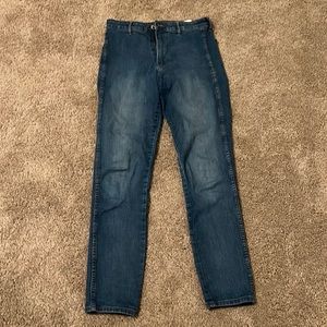 H&M Women's Skinny Jeans, High-Waisted, Size 28